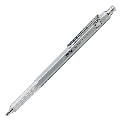 TWSBI Precision Retractable Pipe Mechanical Pencil Matte Silver - 0.5mm 1