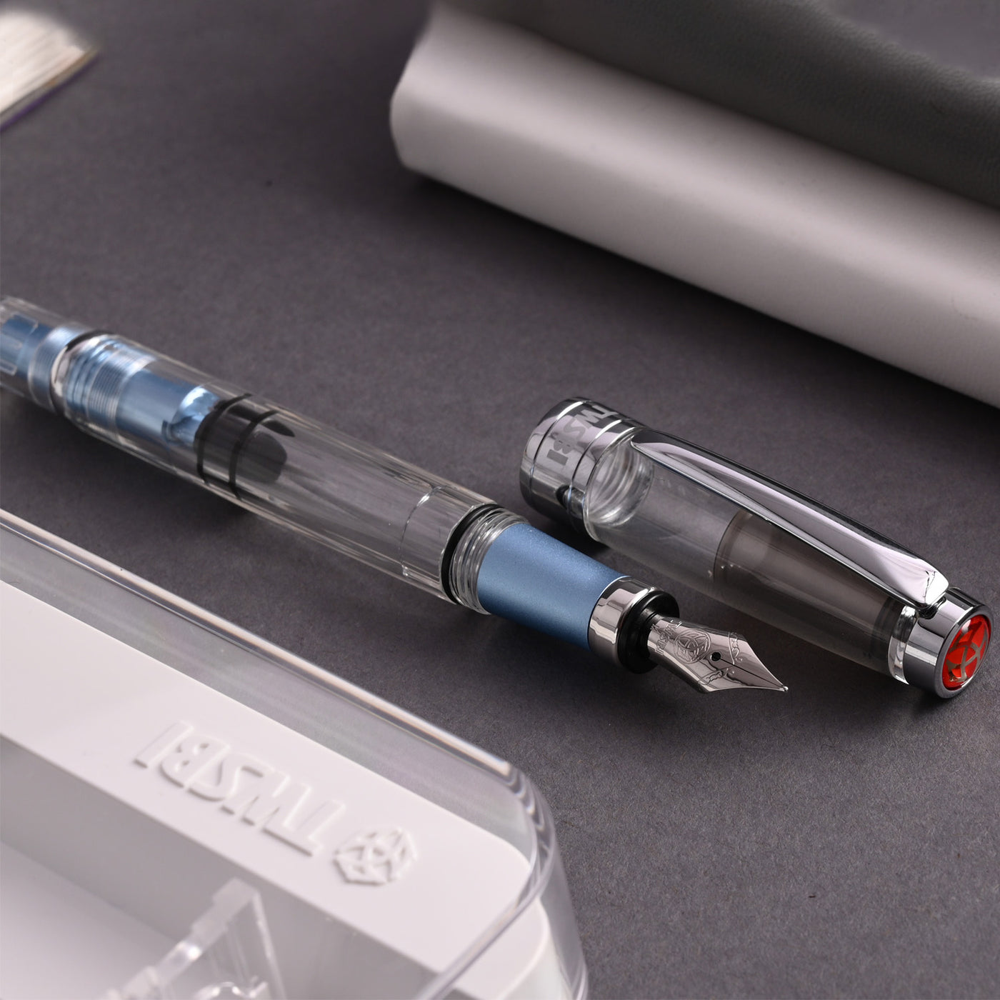 TWSBI Diamond 580AL Fountain Pen - Iceberg 7