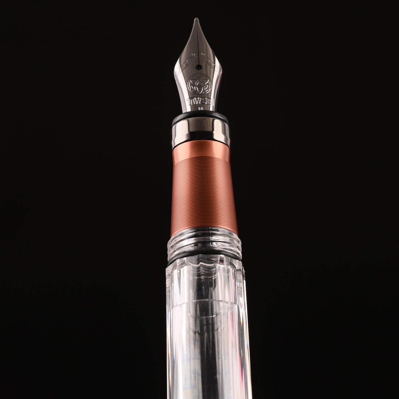 TWSBI Diamond 580ALR Fountain Pen - Affogato Onyx 10