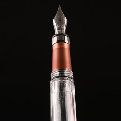 TWSBI Diamond 580ALR Fountain Pen - Affogato Onyx 10
