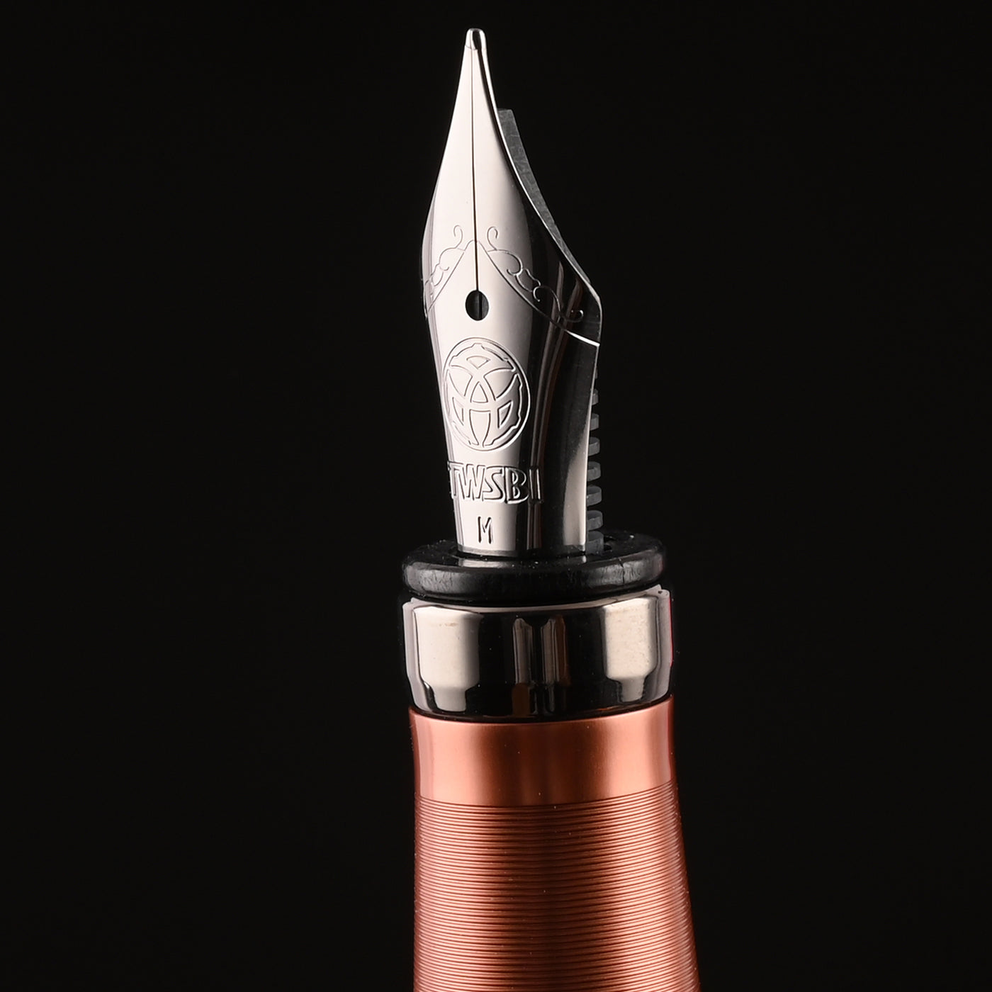 TWSBI Diamond 580ALR Fountain Pen - Affogato Onyx 11