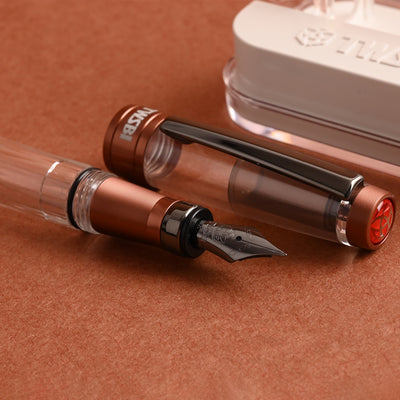 TWSBI Diamond 580ALR Fountain Pen - Affogato Onyx 12