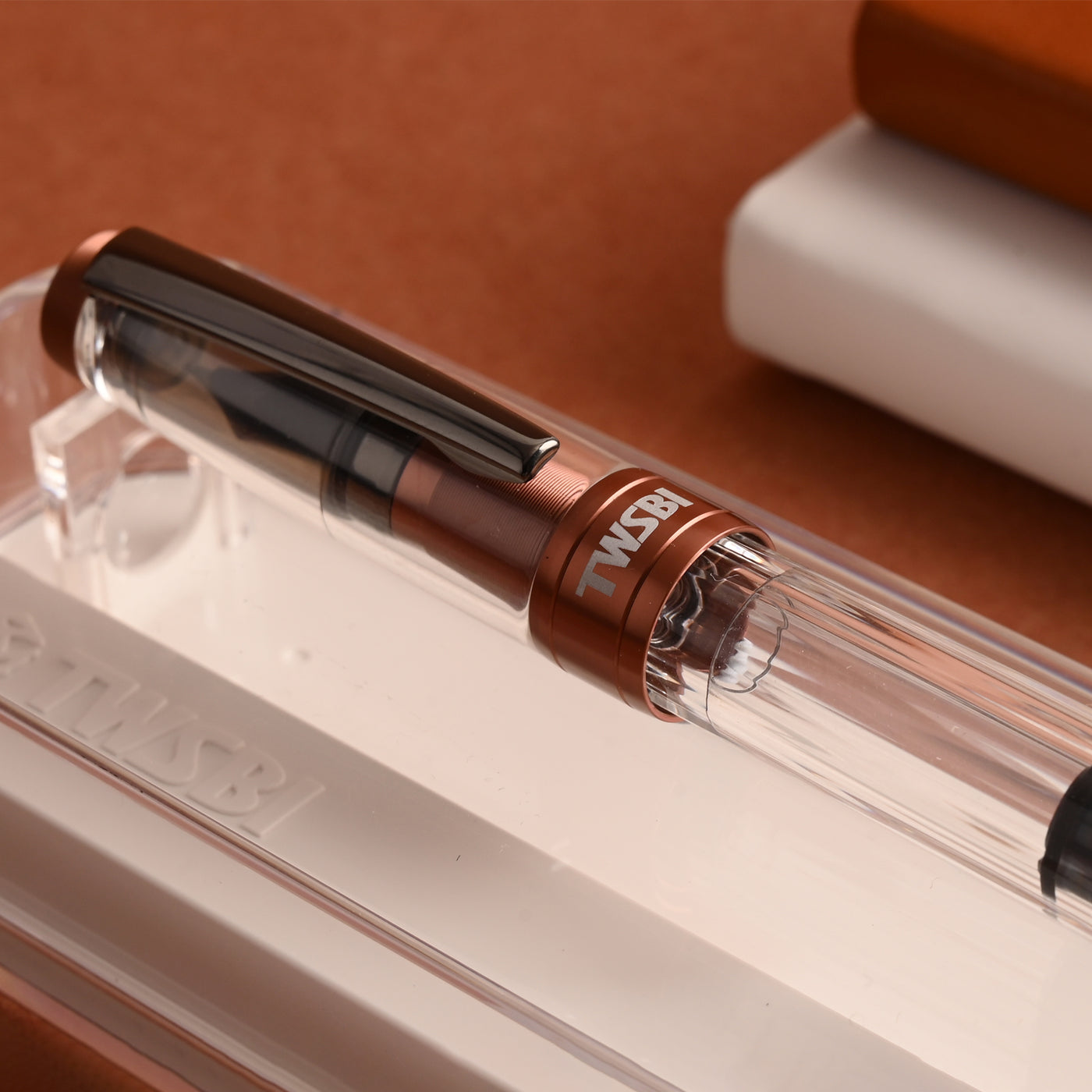 TWSBI Diamond 580ALR Fountain Pen - Affogato Onyx 13