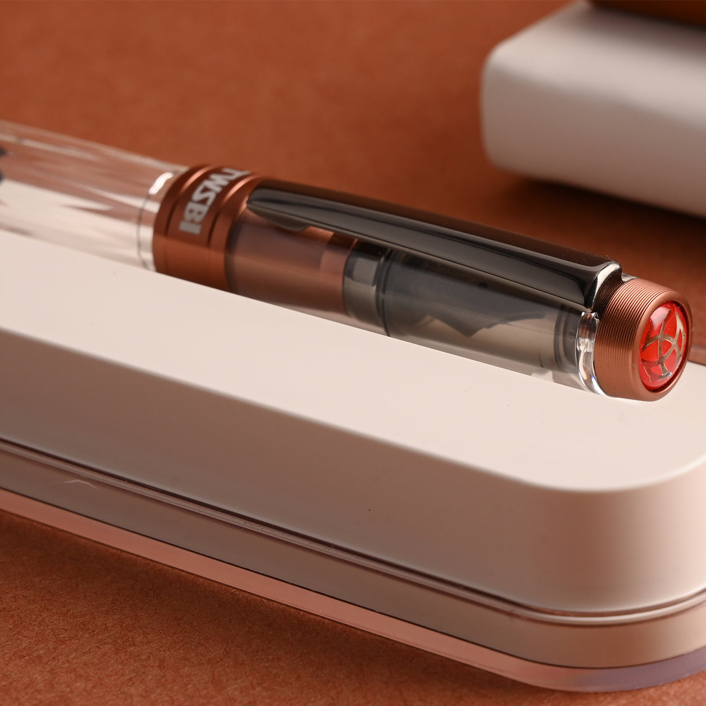 TWSBI Diamond 580ALR Fountain Pen - Affogato Onyx 14