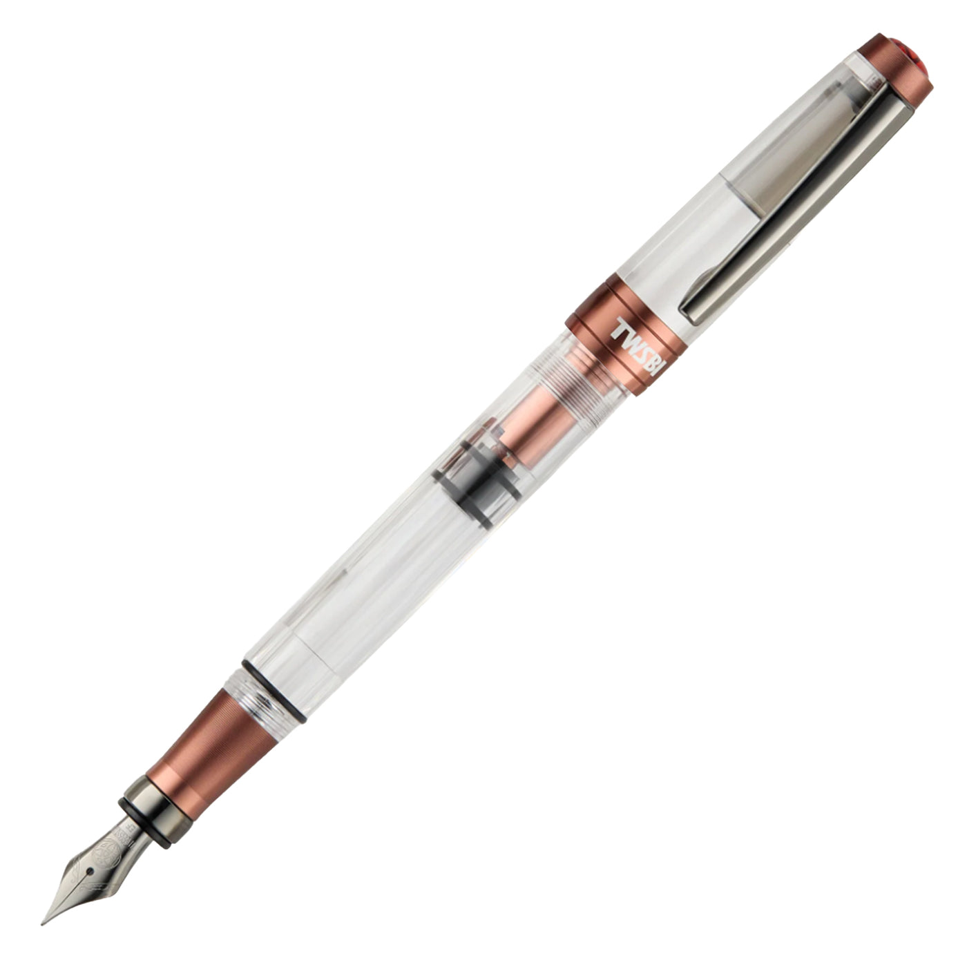 TWSBI Diamond 580ALR Fountain Pen - Affogato Onyx