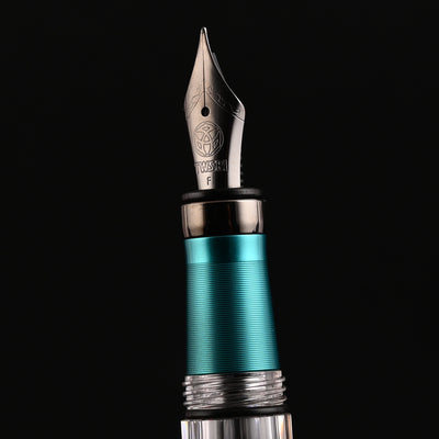 TWSBI Diamond 580ALR Fountain Pen - Caribbean Onyx 10