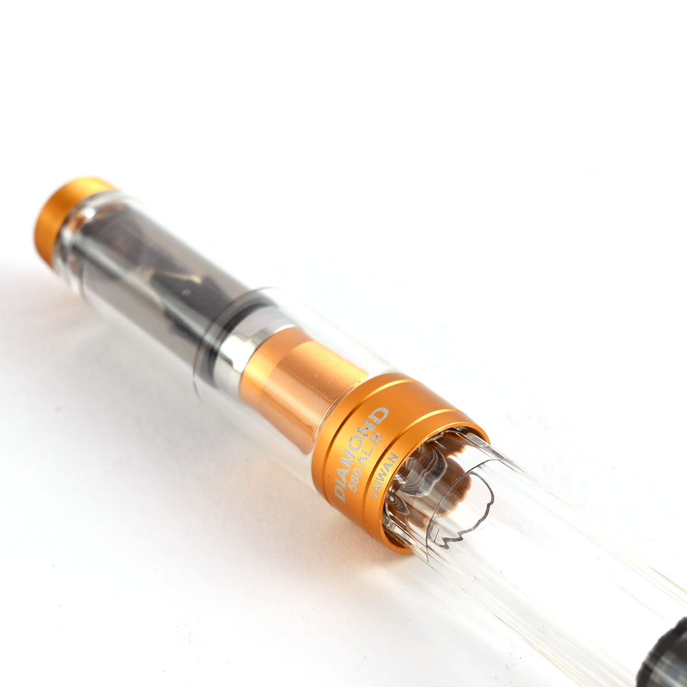 TWSBI Diamond 580ALR Fountain Pen - Sunset Yellow CT 4