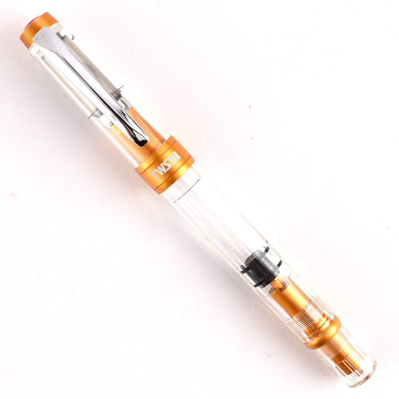 TWSBI Diamond 580ALR Fountain Pen - Sunset Yellow CT 6