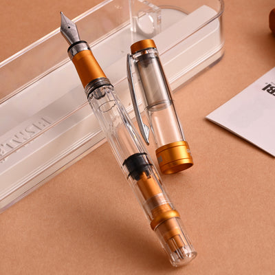 TWSBI Diamond 580ALR Fountain Pen - Sunset Yellow CT 7