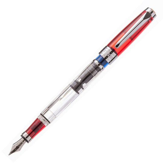 TWSBI Diamond 580 Fountain Pen - Red Blue Transparent (RBT)