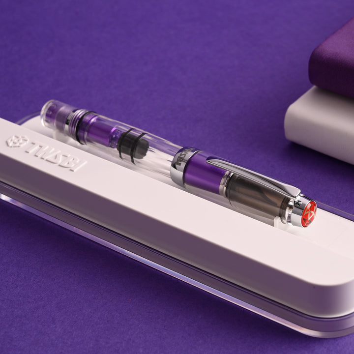 Buy TWSBI Diamond Mini AL Fountain Pen - Grape Online at Makoba- TWSBI