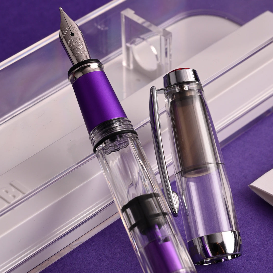 Buy TWSBI Diamond Mini AL Fountain Pen - Grape Online at Makoba- TWSBI