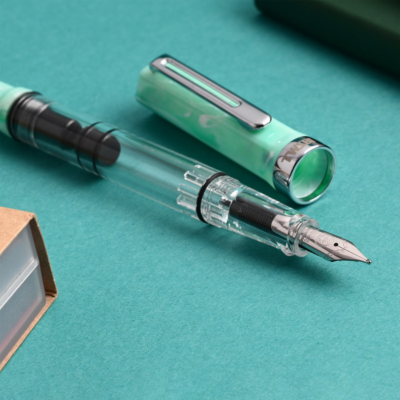 TWSBI Eco Fountain Pen - Amazonite CT 8