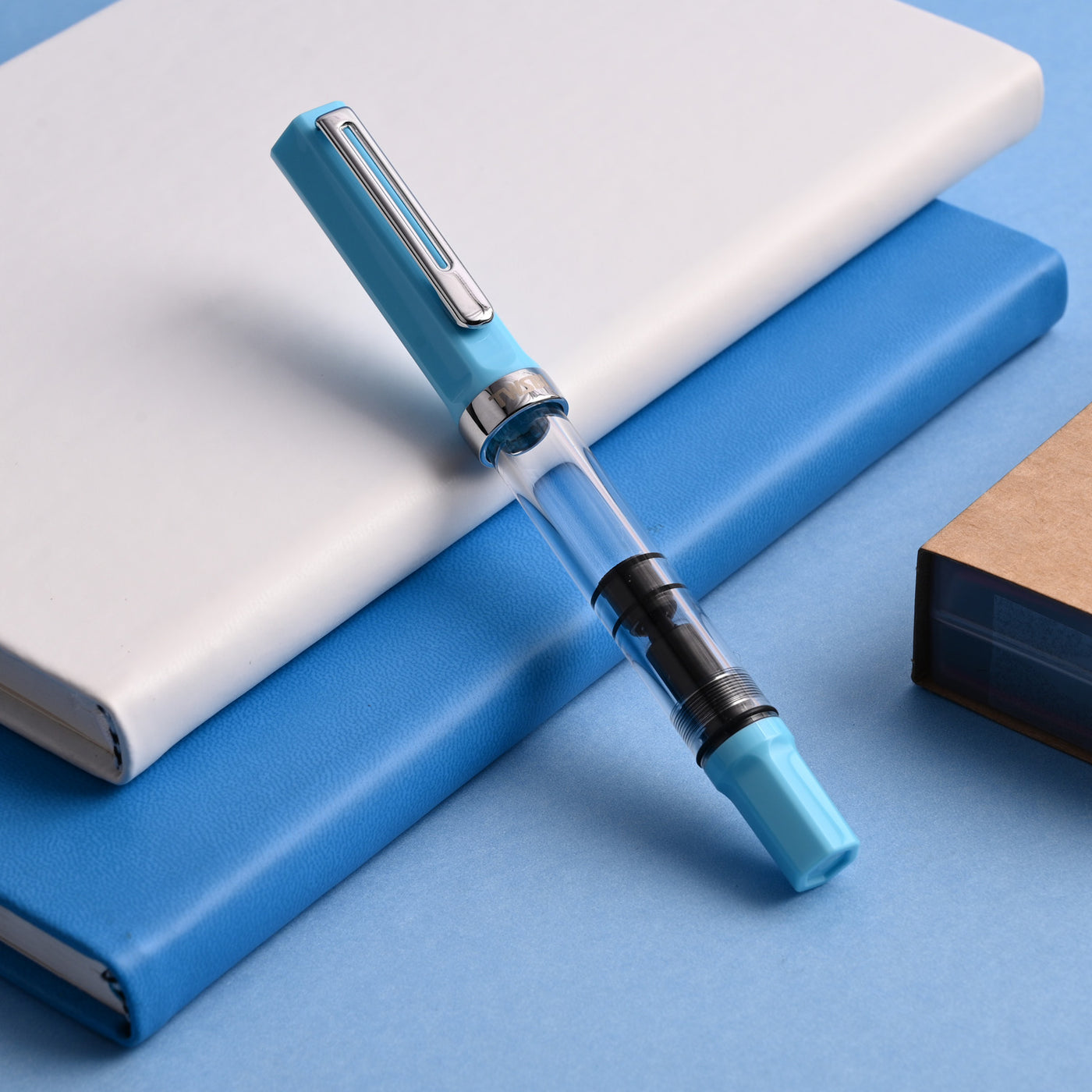 TWSBI Eco Fountain Pen - Sky Blue CT