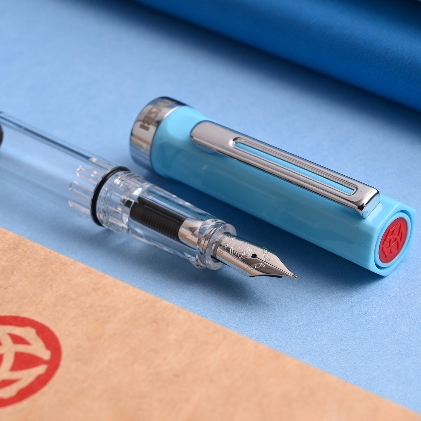 TWSBI Eco Fountain Pen - Sky Blue CT