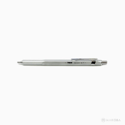 TWSBI Precision Retractable Pipe Mechanical Pencil Matte Silver 0.7mm 5