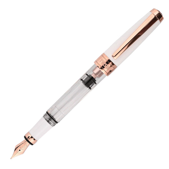 TWSBI Diamond 580 Fountain Pen - White Rosegold II