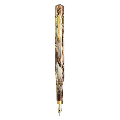 Taccia Covenant Fountain Pen - Parchment Swirl 2