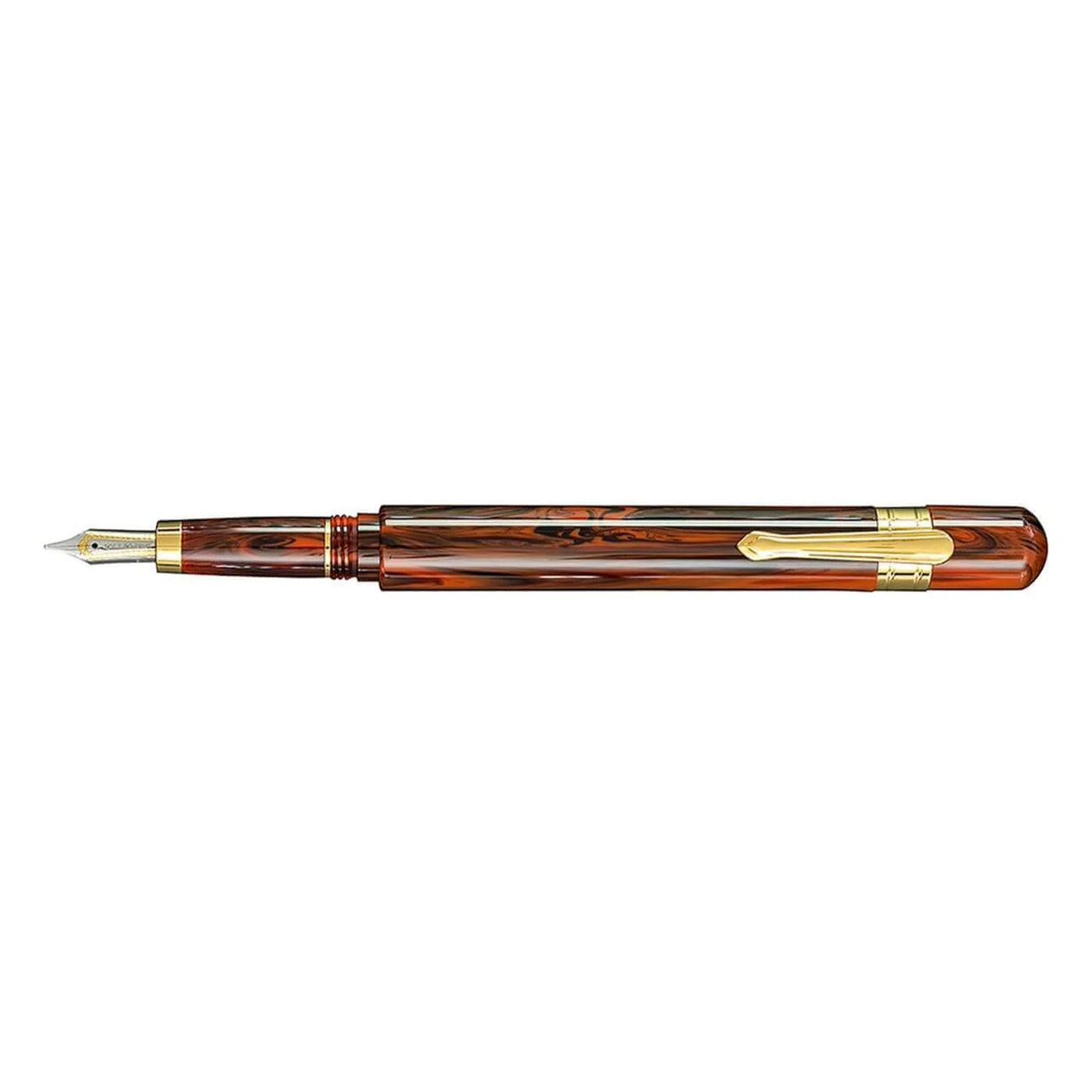 Taccia Covenant Fountain Pen - Persimmon Winds 3