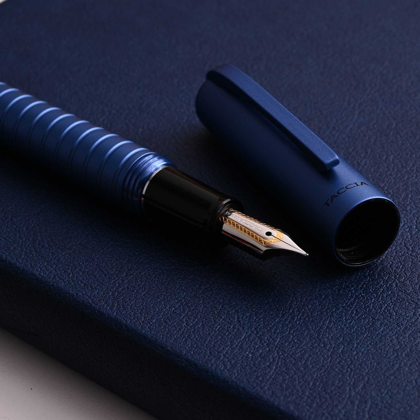 Taccia Pinnacle Fountain Pen - Aero Blue 13