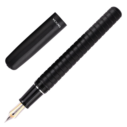 Taccia Pinnacle Fountain Pen - Gunmetal Black