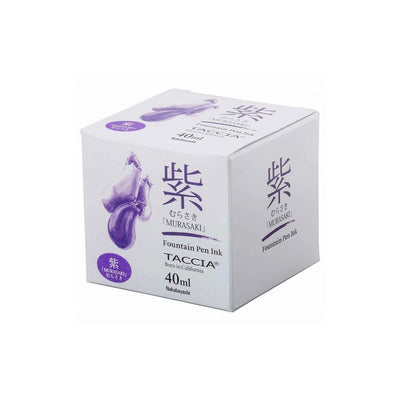 Taccia Sunao-Iro Japanese Ink Bottle Murasaki (Purple) 40ml 3