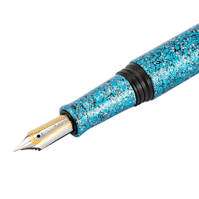 Taccia Granite Stone Fountain Pen - Blue CT 2