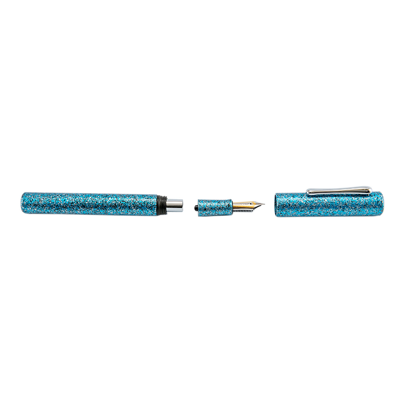 Taccia Granite Stone Fountain Pen - Blue CT 5