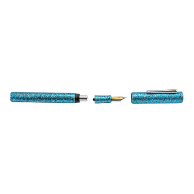 Taccia Granite Stone Fountain Pen - Blue CT 5