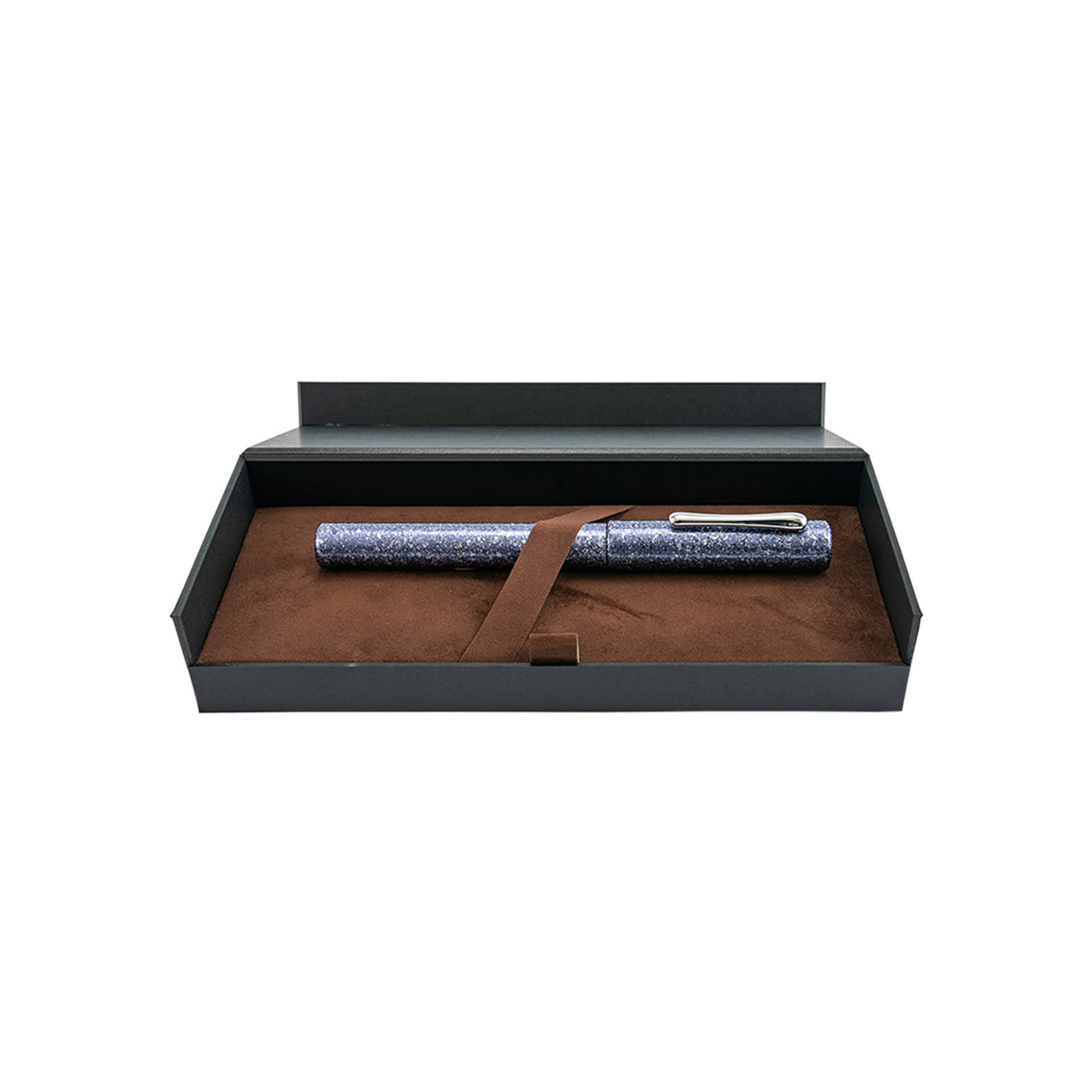 Taccia Granite Stone Fountain Pen - Purple CT 8