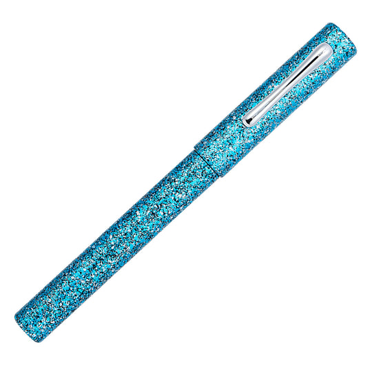 Taccia Granite Stone Fountain Pen - Blue CT