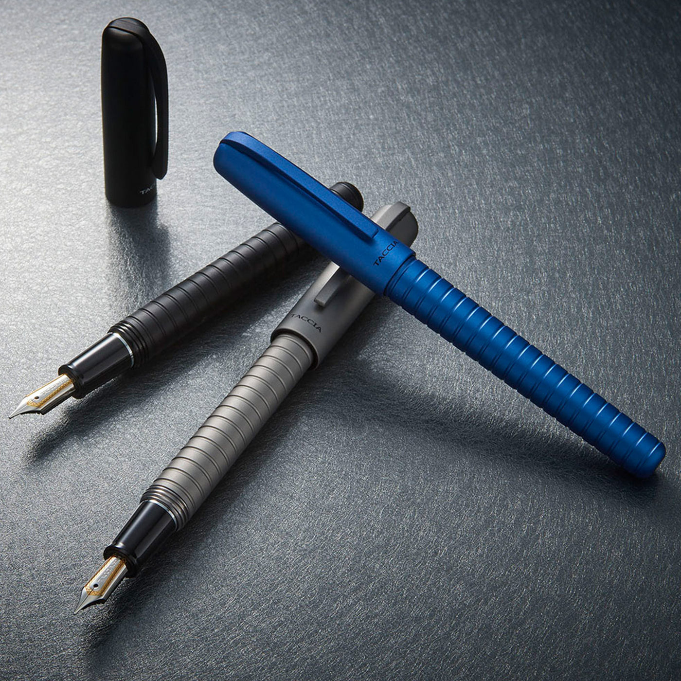 Taccia Pinnacle Fountain Pen - Aero Blue 10