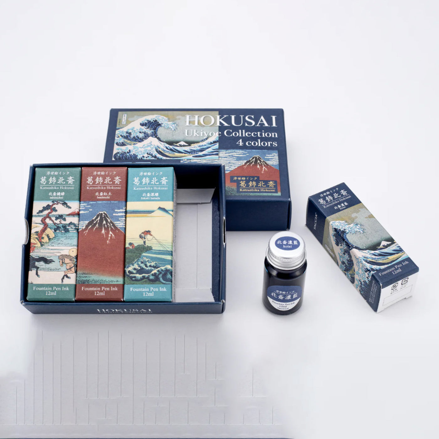 Taccia Ukiyo-e Hoksai Set of 4 Inks 3