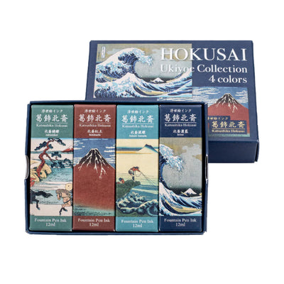 Taccia Ukiyo-e Hoksai Set of 4 Inks 4