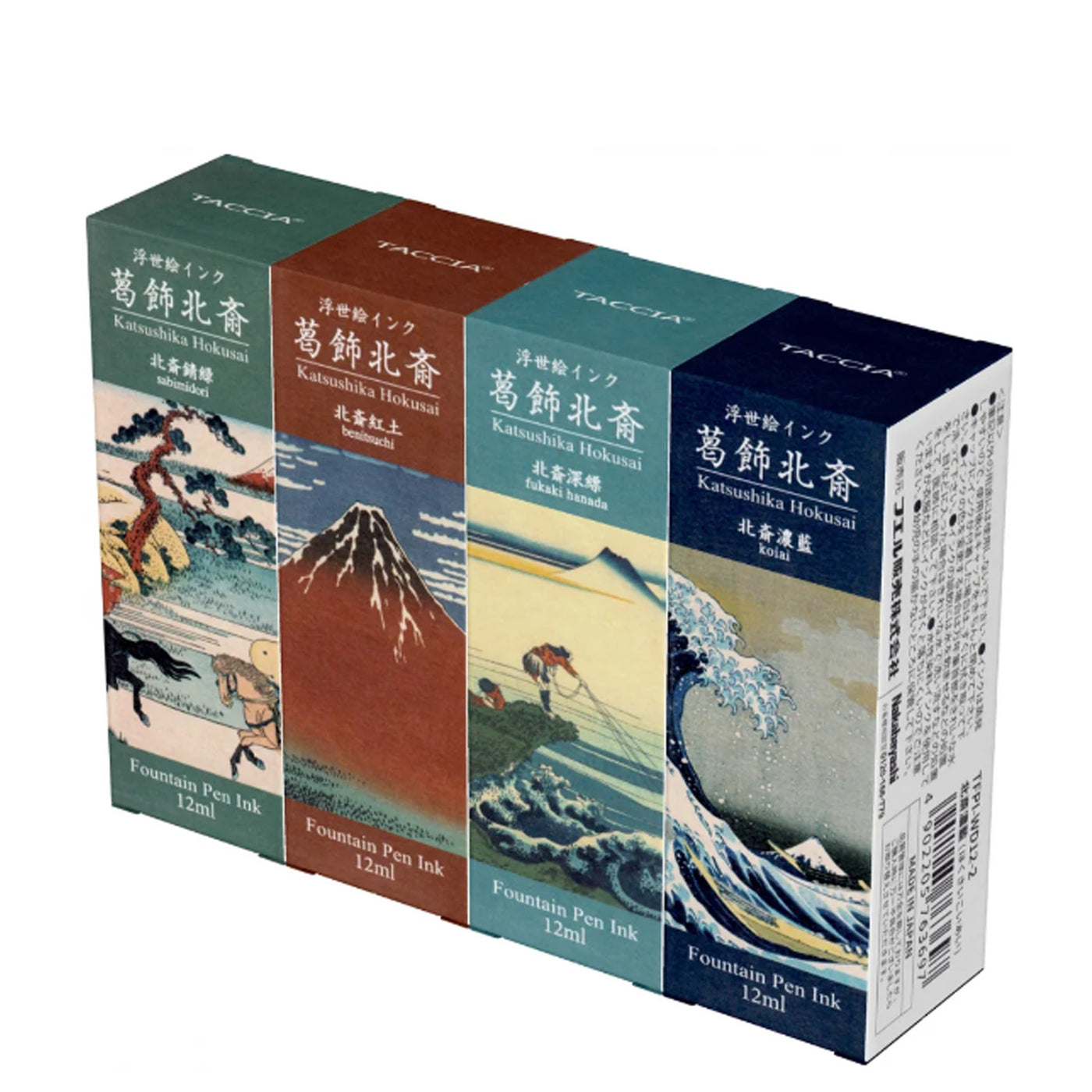 Taccia Ukiyo-e Hoksai Set of 4 Inks 6