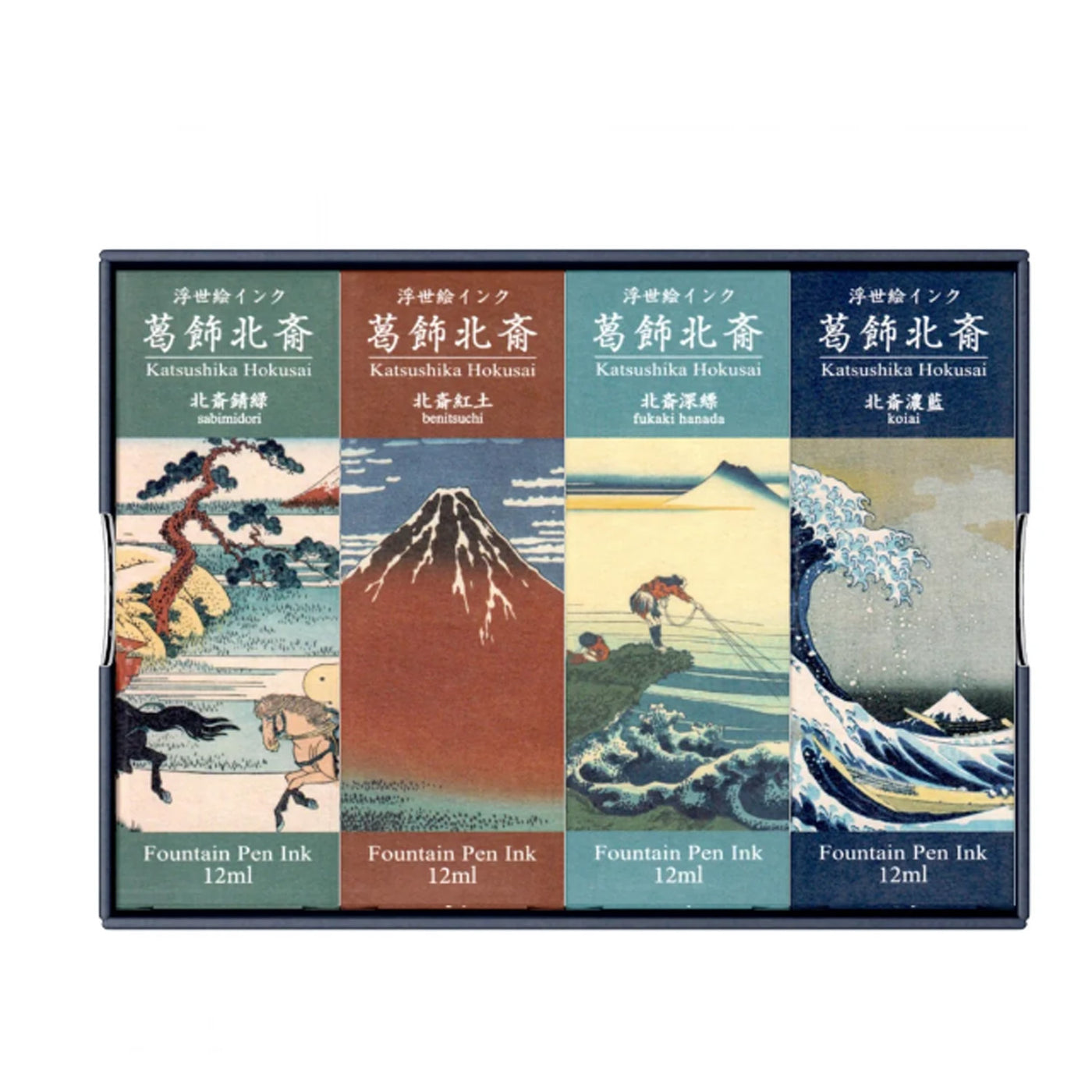 Taccia Ukiyo-e Hoksai Set of 4 Inks 7