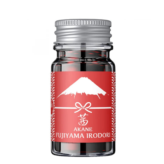 Teranishi Fujiyama Irodori Akane Ink Bottle, Red - 12ml