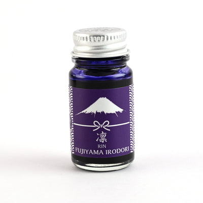 Teranishi Fujiyama Irodori Rin Ink Bottle, Purple - 12ml 2