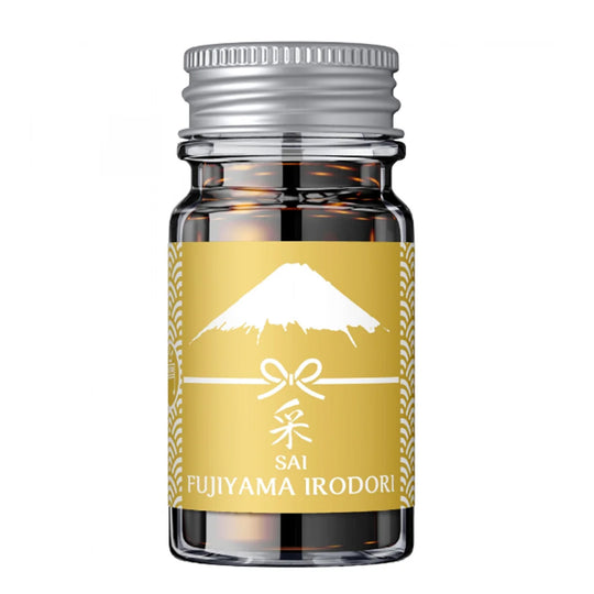 Teranishi Fujiyama Irodori Sai Ink Bottle, Yellow - 12ml