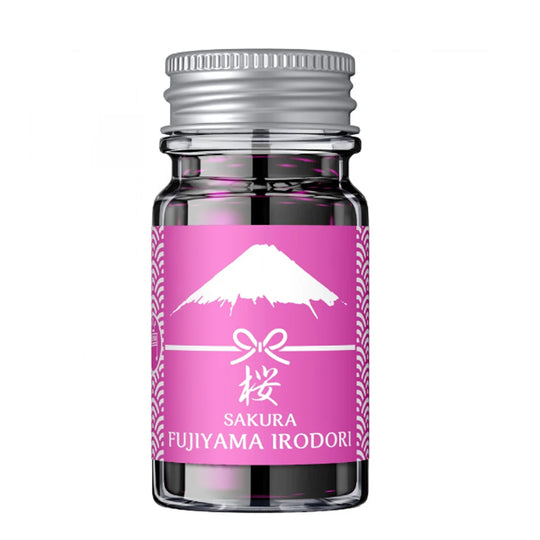 Teranishi Fujiyama Irodori Sakura Ink Bottle, Pink - 12ml