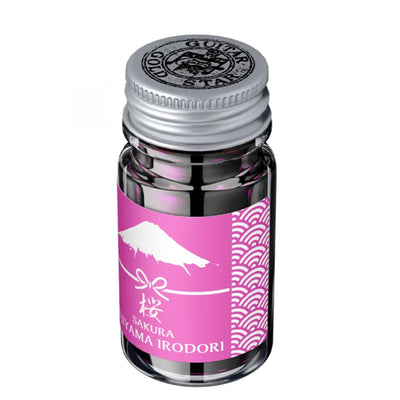 Teranishi Fujiyama Irodori Sakura Ink Bottle, Pink - 12ml 3