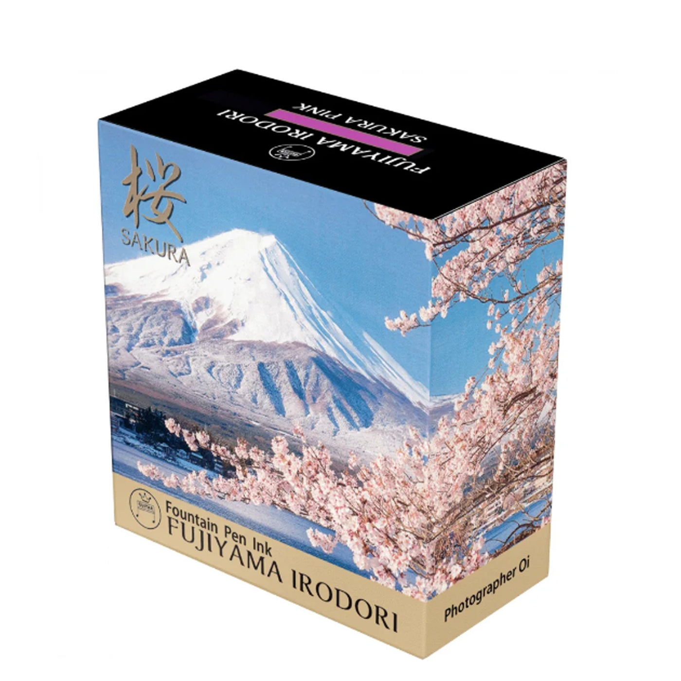 Teranishi Fujiyama Irodori Sakura Ink Bottle, Pink - 12ml 5