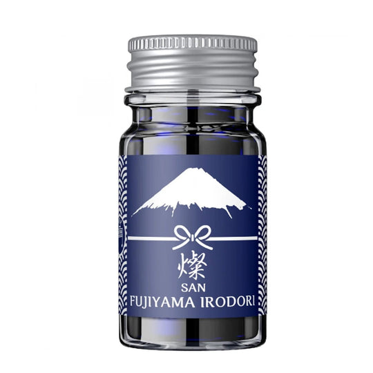 Teranishi Fujiyama Irodori San Blue Ink Bottle - 12ml