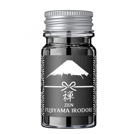 Teranishi Fujiyama Irodori Zen Ink Bottle, Black - 12ml