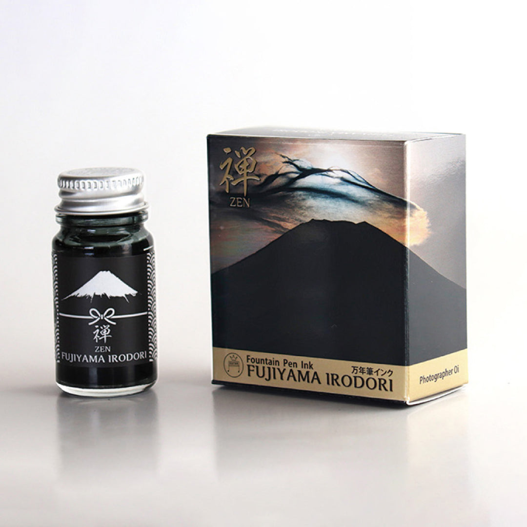 Teranishi Fujiyama Irodori Zen Black Ink | Fountain Pen Inks