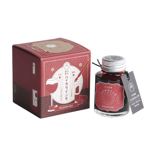 Teranishi Haikara Modern Red Ink - 40ml