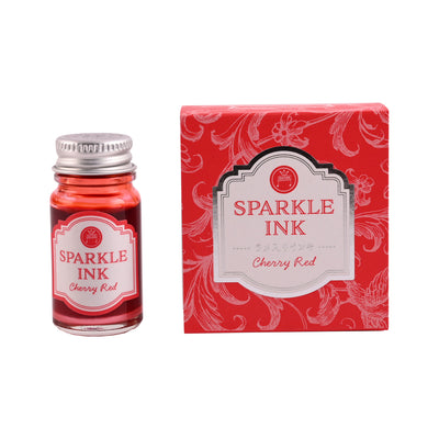 Teranishi Sparkle Cherry Red Ink Bottle - 12ml 1