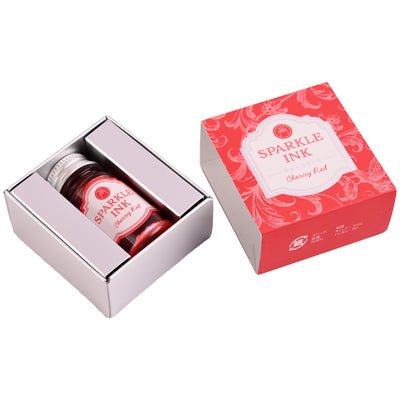 Teranishi Sparkle Cherry Red Ink Bottle - 12ml 3