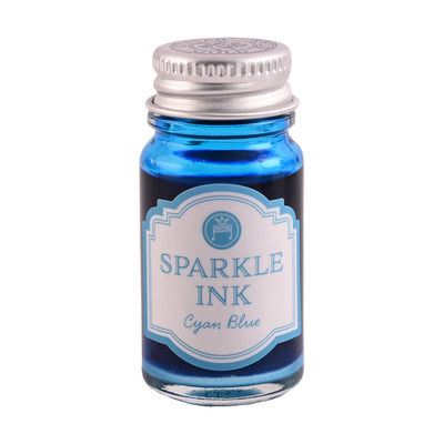 Teranishi Sparkle Cyan Blue Ink Bottle - 12ml 2