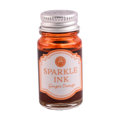 Teranishi Sparkle Ginger Orange Ink Bottle - 12ml 2